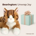 thumbnail image 6 of Bearington Lil' Tabby Small Plush Stuffed Animal Orange Striped Tabby Cat, Kitten 8 inch, 6 of 7