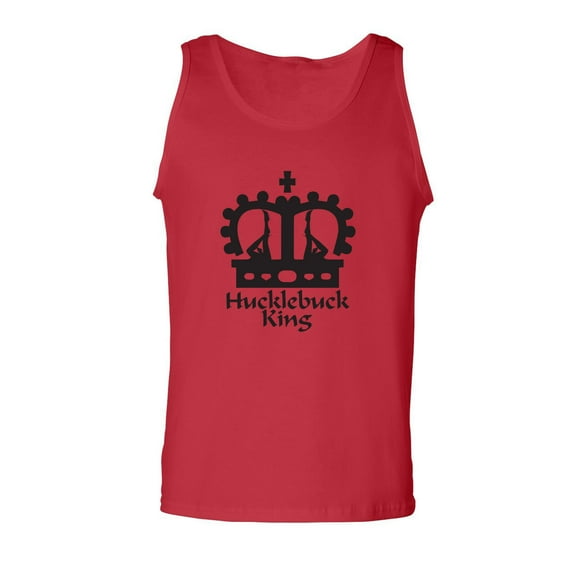 Hucklebuck King Adult Tank Top
