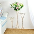thumbnail image 4 of Nuptio 26" Tall flower vase for Party Wedding Centerpiece Table Decoration Trumpet Vase Set of 10, 4 of 9