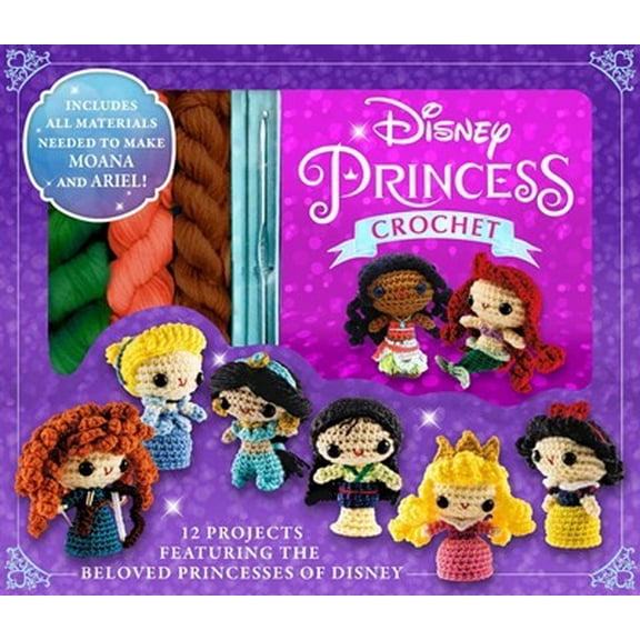 Disney Princess Crochet (Hardcover)