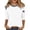 C-White218, variant on DHFJKG US National Flag T Shirt Women Independence Day Tee Shirts 3/4 Sleeve 4Th Of July Celebration Top