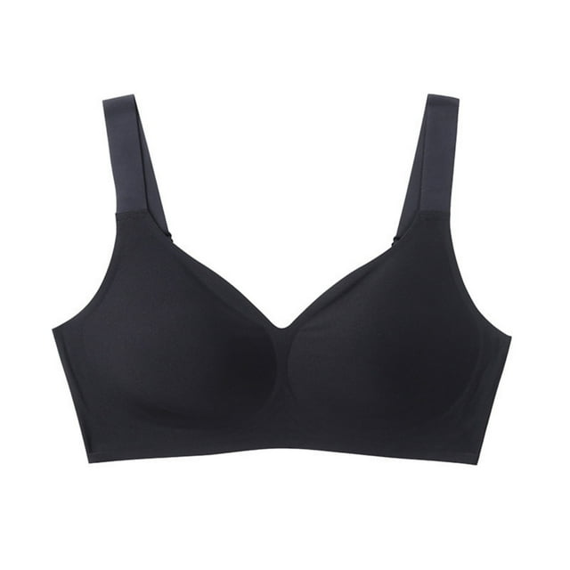 Bocqde Smooth Wireless Bras for Women No Underwire Comfort Seamless Bras Plus Size Full Coverage Everyday Bra