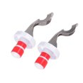 thumbnail image 5 of LOLIPPYY 2Ud Tapones Plateados Para Botella De Vino Reutilizables Y Duraderos De Materiales Alimentarios, 5 of 5