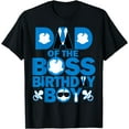 thumbnail image 1 of Papa et Maman Boss Anniversaire Garçon Décorations Familiales T-Shirt - comme sur L'Image - L, 1 of 2