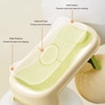 thumbnail image 3 of Soporte Para Bañera De Bebé, Asiento Cómodo, Diseño De Orificio De Malla, Soporte De Ducha De Plástico Para Recién Nacido Para Uso Doméstico, 3 of 7