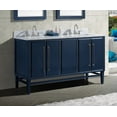 thumbnail image 6 of Avanity MASON-V60-BKS Mason 60" Double Free Standing Wood Vanity Cabinet Only - Black, 6 of 7
