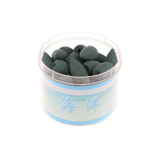 40 conos de incienso aromático natural para aromaterapia y velas de reflujo.