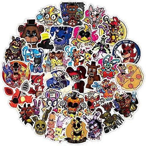 Video Game Roblox Stickers | 50 Pcs Vinyl Stickers Five Nights At Freddy's