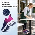 thumbnail image 4 of Women's Walking Shoes Lightweight Tennis Athletic Gym Sneakers, 4 of 6