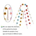 thumbnail image 4 of Ludlz Women Flower  Headband Floral Crown - Bohomain Sunflowers Tassel Beads Adjust Flower Headdress Garland Hair Accessories, 4 of 5