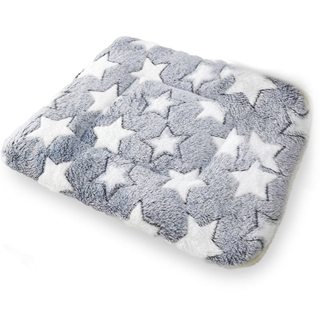 Bangcool Rabbit Mat Bed Thickened Polka Dot Star Warm Kitten Winter Pad Puppy Sleep Mat