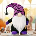 thumbnail image 4 of Holloyiver Halloween Witch Gnome Decorations, Handmade Plush Elf Swedish Tomte Nisse Faceless Doll Scandinavian Dwarf for Halloween Home Table Ornaments Thanksgiving Day Gifts (Purple), 4 of 7