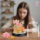 thumbnail image 5 of High Godo Juego de construcción de ramo de flores con cubierta antipolvo, 624 piezas, kit de colección de árbol de bonsái rosa rosa, cumpleaños para mamá, mujer, novia, adultos mayores de 12 años, 5 of 5
