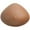 Tawny, variant on Amoena Balance Essential Light-weight Volume Delta 224T Quality Silicone Breast Prosthesis/Shaper for Breast Asymmetry/Mastectomy - Single Item Tawny X-Large