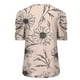 thumbnail image 4 of Blusas de Manga Corta para las Mujeres, Blusa de Camiseta Suelta Casual Hecha de Tela Cómoda para Todo el Uso Diario de Temporada, Blusas para las Mujeres Casual, 4 of 9