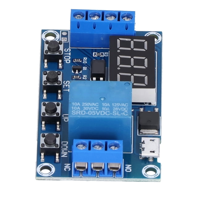 Timer Switch, Easy To Use Time Delay Relay Powerful Functions For Timing Control