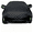 Black, variant on Hail Blankets for Car, Padded Car Covers for Hail, 5 Storeys Thicken Hail Protector Car Cover for Sedan/SUV/MPV/Hatchback Sedan, All Weather Half Car Cover Protects Against Hail (Hatchback)