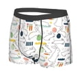 thumbnail image 5 of Goofa Easter Rabbit Printed Men's Boxer Briefs Underwear, Moisture-Wicking Underwear, Trunk,Soft and Breathable Cotton Underwear-X-Large, 5 of 9
