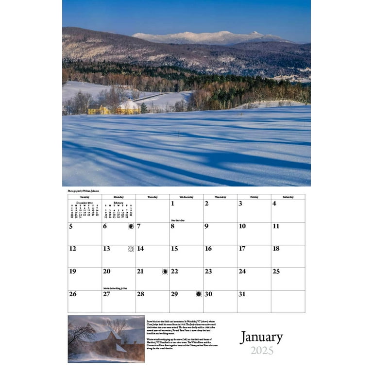 Calendario De Pared 2026 At-A-Glance Scenic Wall Calendar - Medium Size - Julian | AAGDMW20028 2025 Wall Calendar
