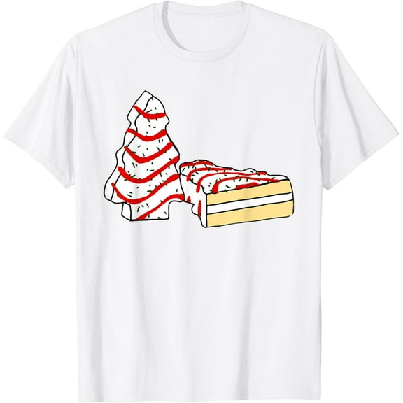 Family Xmas Outfit Cake Lovers Christmas Tree T-Shirt