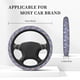 thumbnail image 3 of Balery Fastfoods Fundas elásticas antideslizantes para volante, funda protectora universal para hombre y mujer, 15 pulgadas, accesorios para coche., 3 of 6