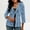 Sky Blue, variant on Lace Cardigans for Women Open Front 3/4 Sleeve Sheer Loose-Fit Lace Crochet formal Bolero Shrugs Casual Cardigan Jacket