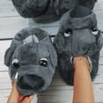 thumbnail image 5 of Fuzzy Slippers For Women Dog Slippers Men Cute Soft Animal Funny Home Indoor Winter Warm Floor Shoes Cartoon Warm Cozy Winter House Slippers Bedroom Indoor House Shoes, 5 of 7