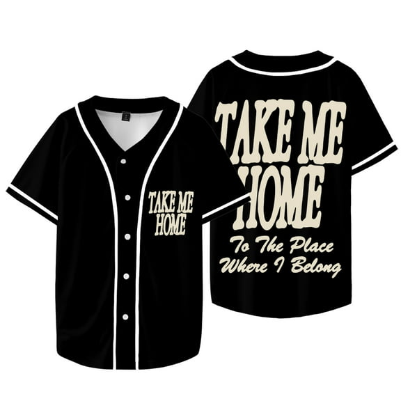 Josiah Queen Take Me Home Logo Merch Baseball Jacket Tee Summer Unisex Vneck Short Sleeve T-Shirts