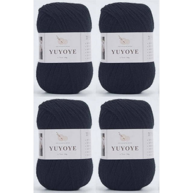 Generic 4-Ply 100% Merino Wool Yarn, 50g