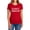 Red, variant on The Hobbit Walking Logo Women's T Shirt, Red, Large