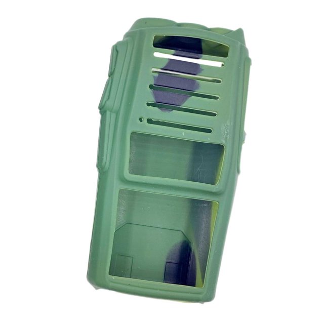 Funda de silicona suave Funda de piel para -82 -82HP -82L Verde Baoblaze Carcasa de cubierta de radio de 2 vías