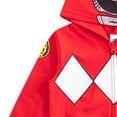 thumbnail image 3 of Sudadera con Capucha con Cierre para Niños Hasbro Power Rangers Rojo, 3 of 5