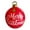 2024-F, variant on Lksixu Giant Inflatable Christmas Ball Ornaments, Outdoor Christmas Decorations 24 inch PVC Large Hanging Decorated Balls with Exquisite Pattern, Reusable Xmas Blow Up Balls for Yard Lawn Porch Garden