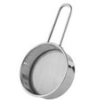 thumbnail image 2 of Stainless Steel Strainer with Long Handle, Flour Sieve Mini Small Flour Sifter Drainer for Baking, Powder, Sugar and Coffee Pastas Tea Strainer - Diameter 2.5 Inch, 2 of 8