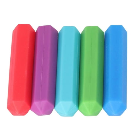 

Silicone Baby Easy Cleaning Durable Safe Different Colors Silicone Baby Teething Toy 5 Pcs For Home