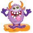thumbnail image 4 of Personalized Monster Ornaments - Monster Christmas Ornaments, Personalized Ornaments Kids, Krampus Christmas Ornaments, Yeti Ornament, Monsters Inc Ornaments Christmas - Purple - Free Customization, 4 of 10