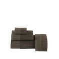 thumbnail image 4 of HALLEY Turkish Bath Towels Set - 4 Piece Bathroom Set, Ultra Soft, Machine Washable, Highly Absorbent, 100% Cotton - Luxury Spa Quality - Chocolate Brown, 4 of 4