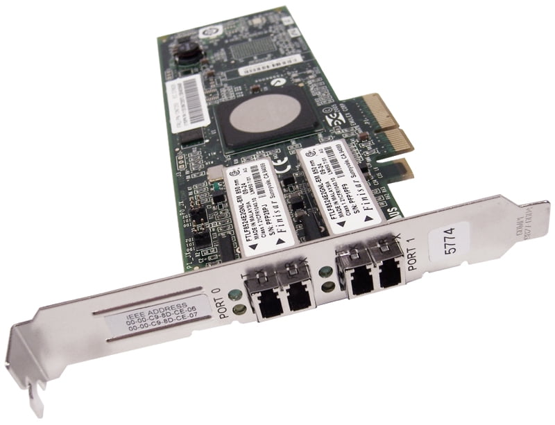 Emulex OneConnect OCE10102 Dual-Port 10Gb/s PCIe FC Server Adapter P004096-03K 