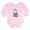Petal Pink, variant on CafePress - Hallowestie Long Sleeve Infant Bodysuit - Long Sleeve Cotton Baby Bodysuit
