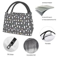 thumbnail image 4 of Disketp Lovely Penguin Bolsa Térmica Estampada, Bolsa Térmica Aislante para Almuerzo, Playa y Campamento, 4 of 6
