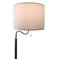 thumbnail image 4 of CoSoTower 58" Squared Sofa Side Shelves Table Lamp W/ Power Station, 1.14/14.96, 4 of 7