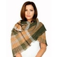 thumbnail image 2 of Casaba Womens Warm Winter Scarves Scarf Wraps Shawls Triangle Rustic Plaid, 2 of 50