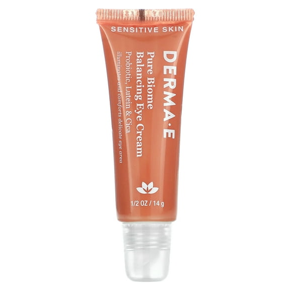 DERMA E Pure Biome Balancing Eye Cream, 1/2 oz (14 g)