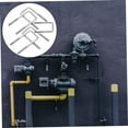 thumbnail image 4 of PinesC 5pcs 304 Stainless Steel U Bolt Set | Round Bend Square U Bolts for Trailer Use | * Size | Durable Fasteners for Piping Conduit and Tubing Applications, 4 of 5
