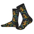 thumbnail image 2 of Xecao Off-Road Vehicle Print Crew Socks for Men and Women, Men's Soft Moisture-wicking Sock, 2 of 7