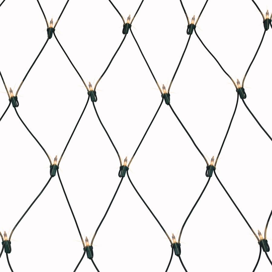Holiday Living 6 ft x 4 ft Clear Corded Net Lights 150 Count Walmart
