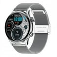 thumbnail image 1 of Hk8pro Nfc Smart Watch Synchronized Bluetooth Calling Sports Music Smartwatch Silver Steel Belt, 1 of 1