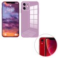 thumbnail image 3 of Glass Back Phone Covers with Solid Color Full Rugged Bumper Anti-Slip Design for  7P/8P/7/8/XS Max/XR/X/XS, 3 of 4