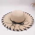 thumbnail image 2 of Yoyauz Ladies' Straw Hat, Upf 50+Uv Protection Wide Brimmed Summer Straw Hat, Foldable And Rollable Hat, 2 of 5