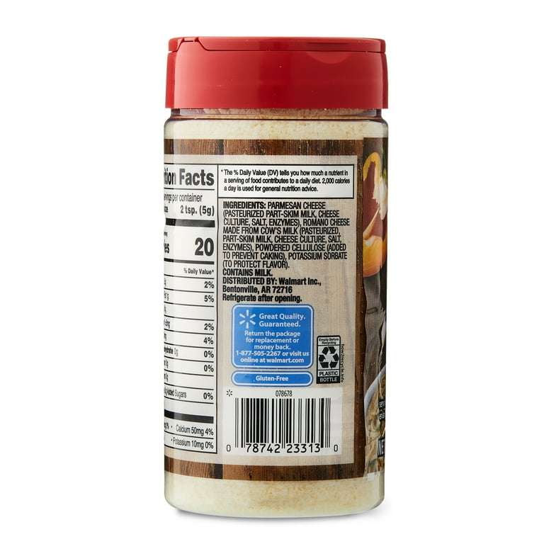 Parmesan cheese walmart deals